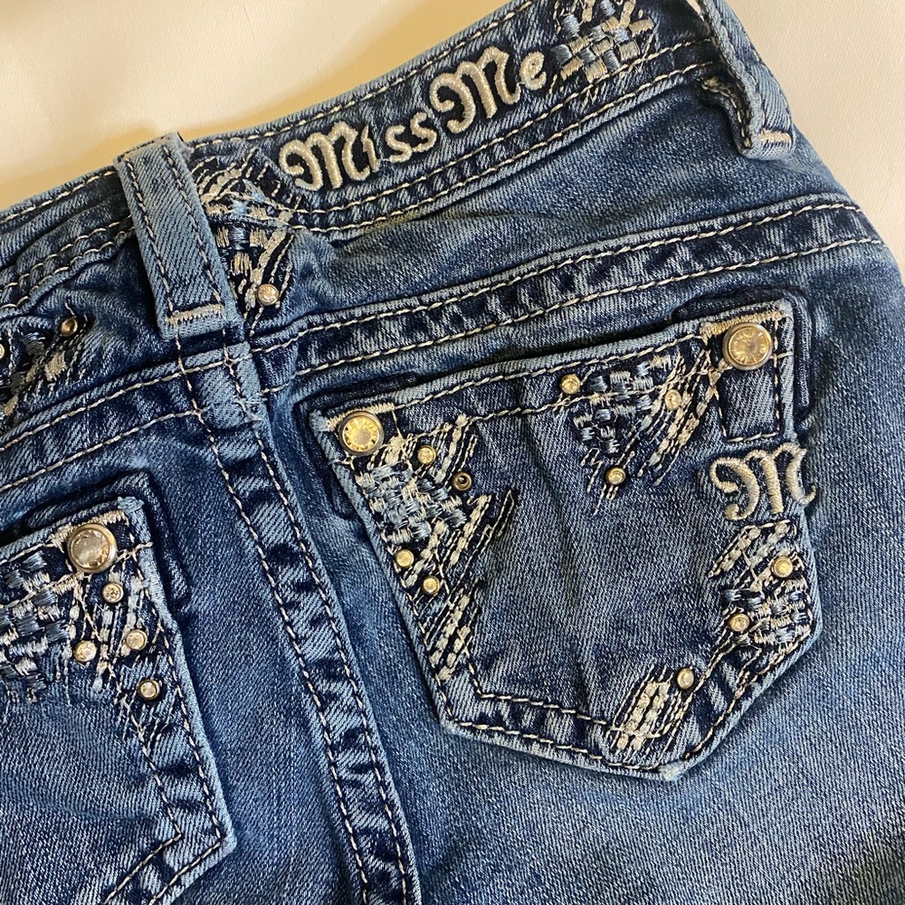 Girls Miss Me Jeans Bootcut sz8